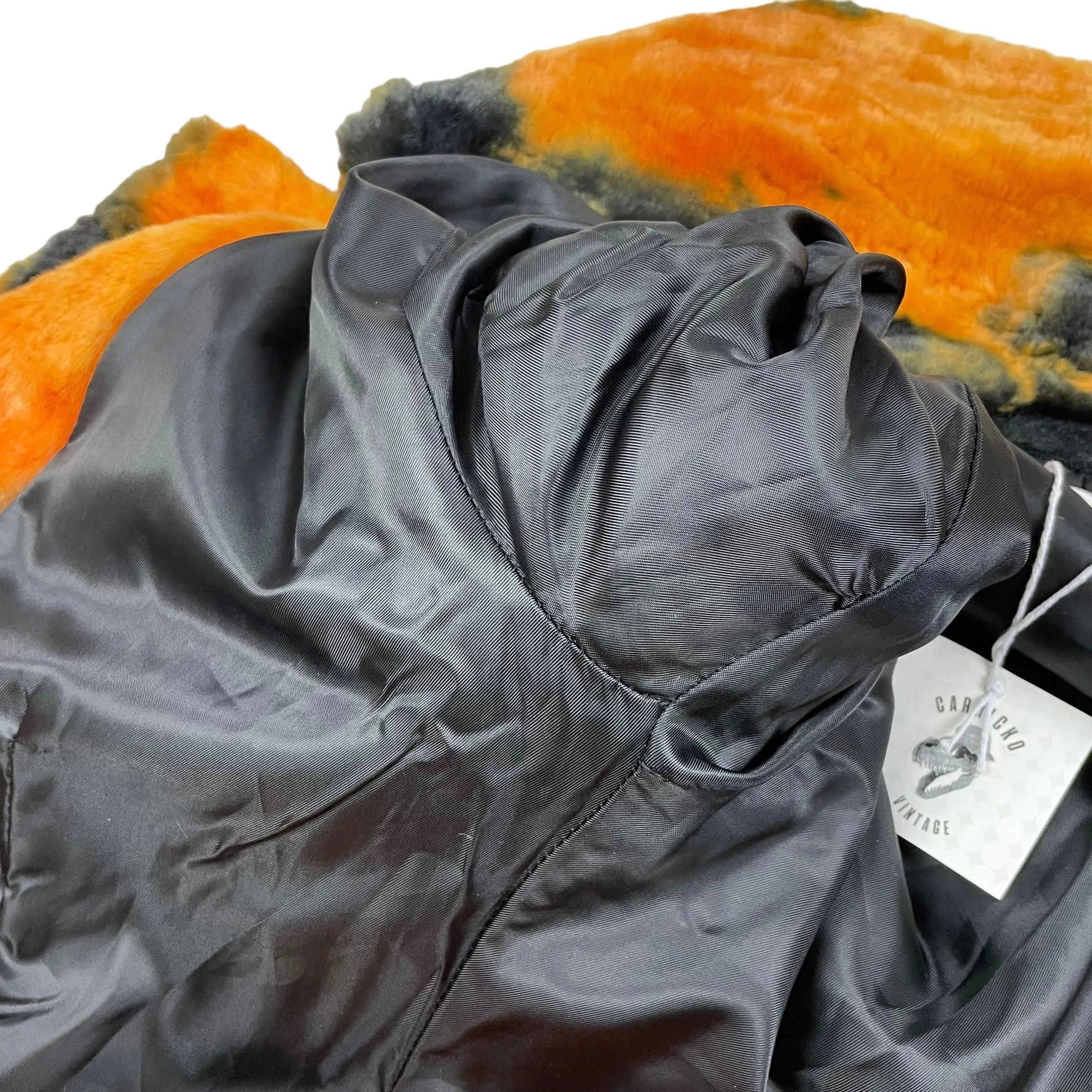 1990s Emanuela synthetic fur jacket