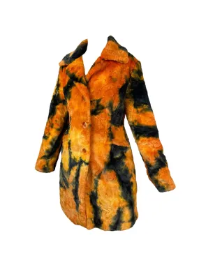 1990s Emanuela synthetic fur jacket