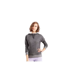 Aeropostale Womens Terry Popover Hoodie Sweatshirt