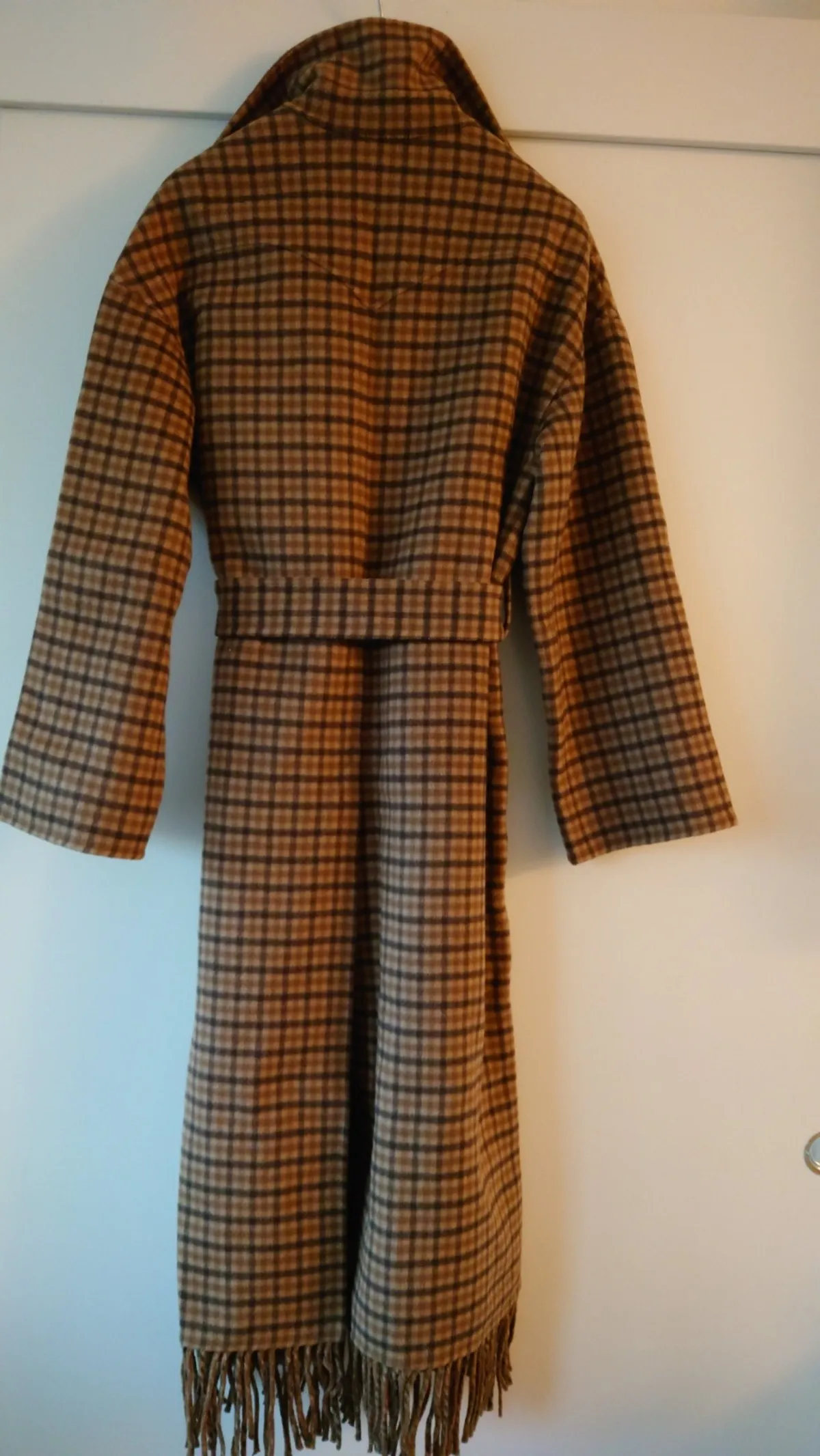 Alamo coat - Brown Check