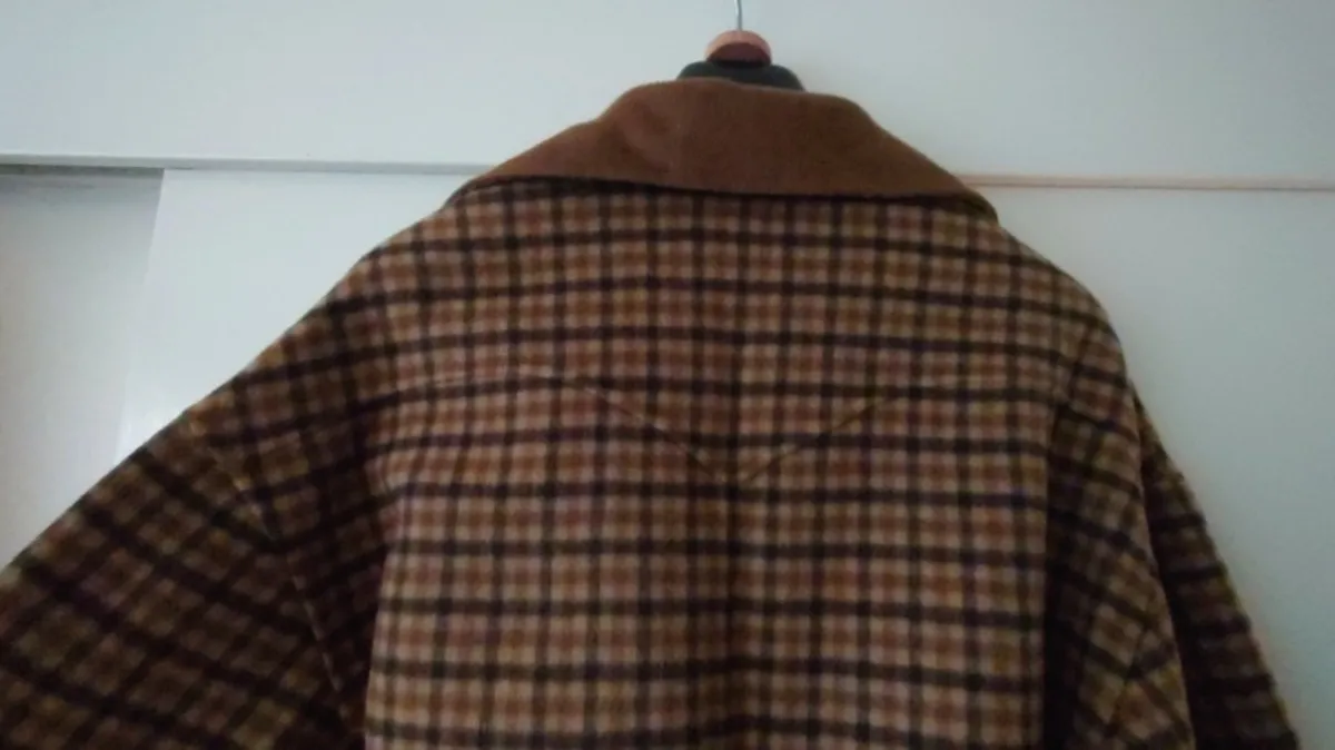 Alamo coat - Brown Check