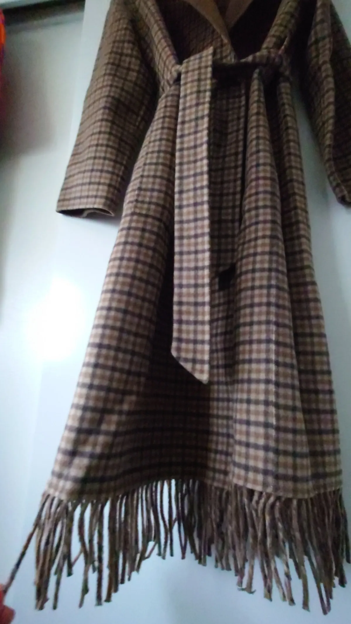 Alamo coat - Brown Check