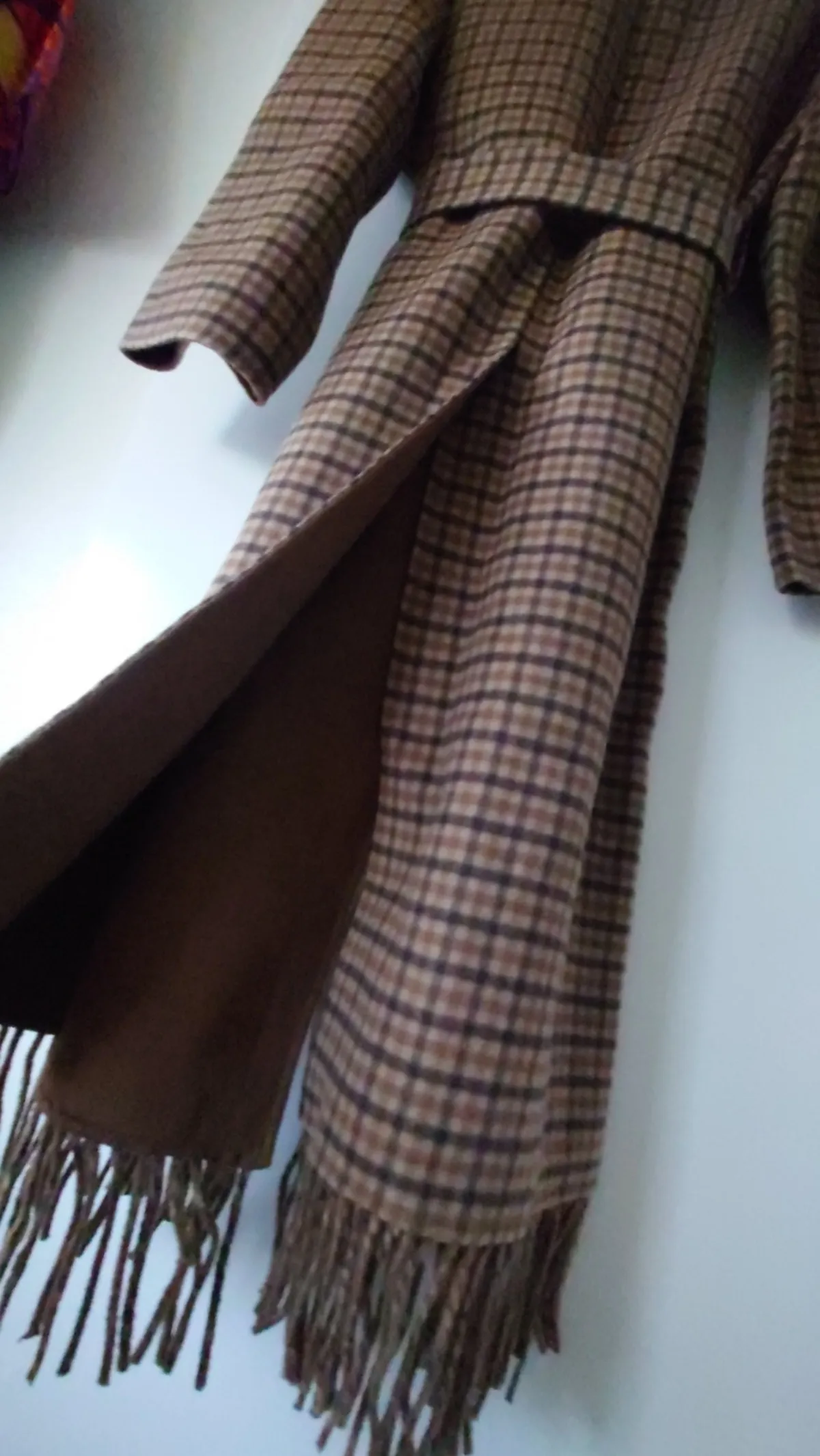 Alamo coat - Brown Check