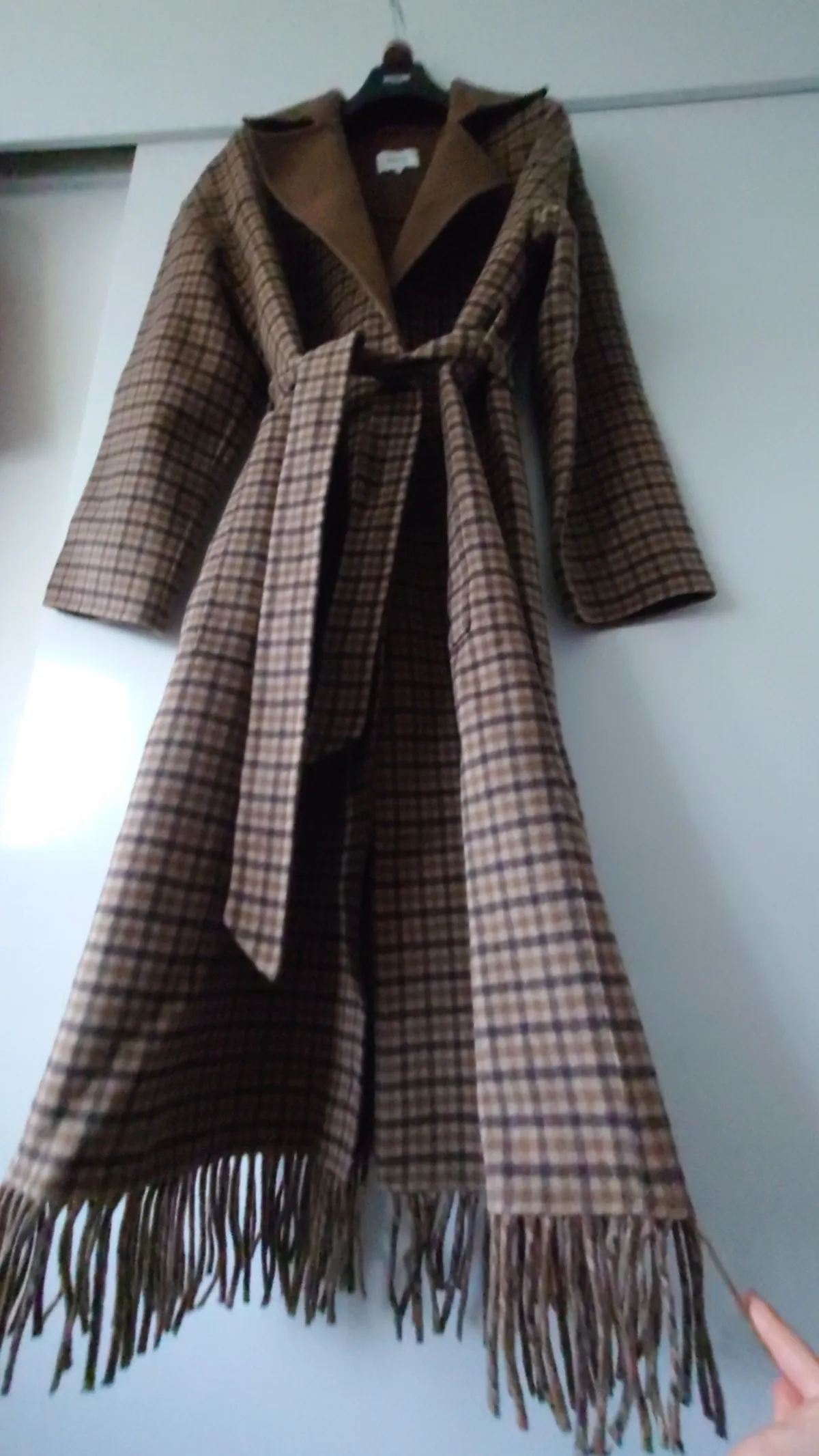 Alamo coat - Brown Check