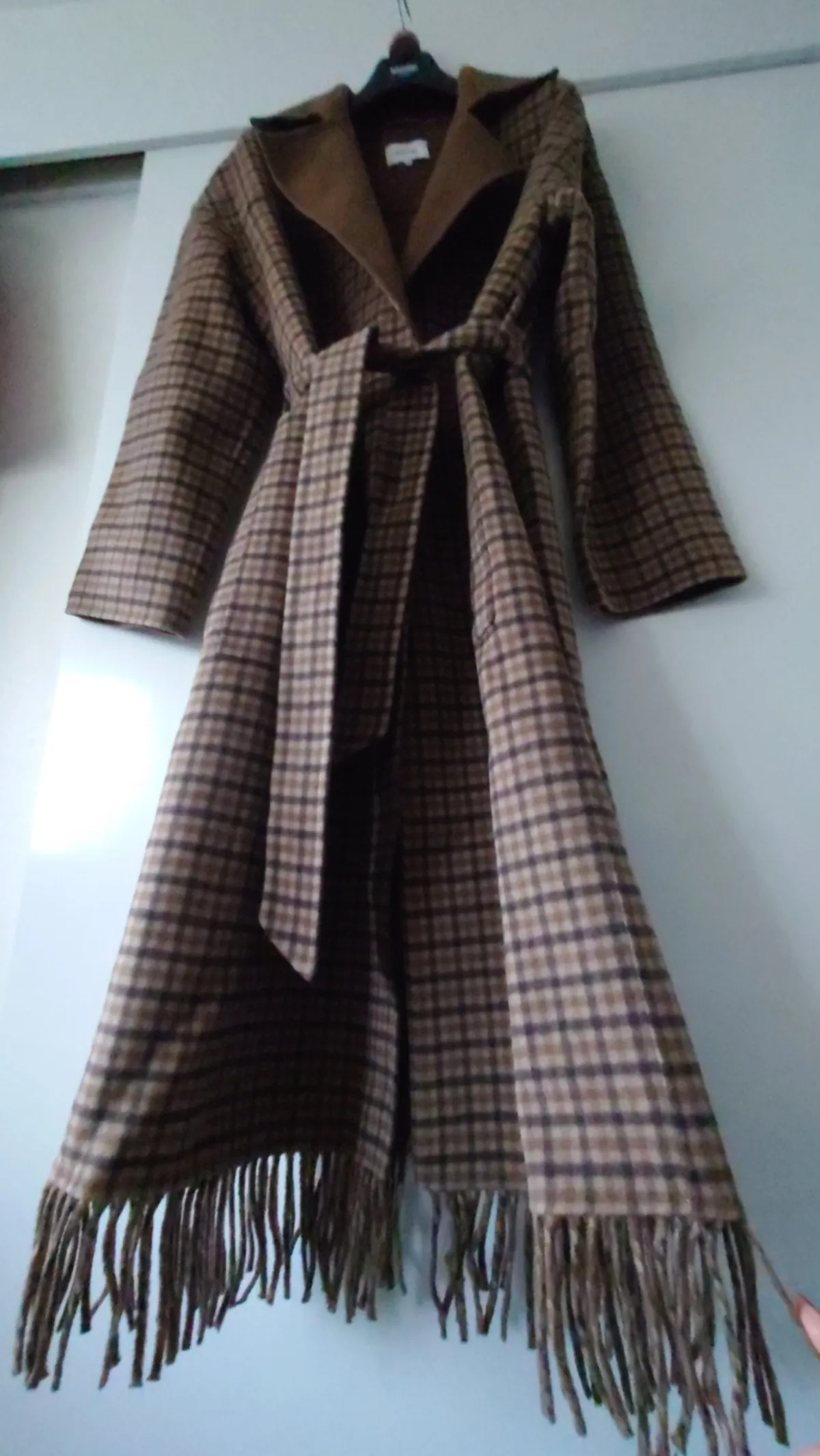 Alamo coat - Brown Check