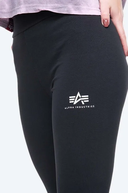 Alpha Industries leggings women's black color