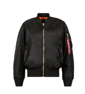 Alpha Industries MA-1 Black Blood Chit Jacket