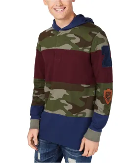 American Rag Mens Pattern Blocked Hoodie Sweatshirt