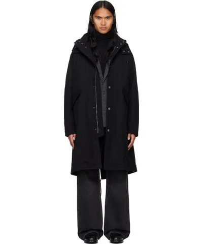 A.P.C. Black Antonin Coat