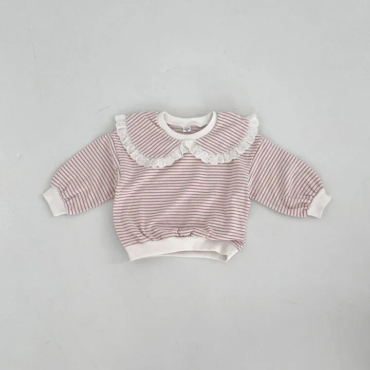 Baby Kid Girls Striped Tops Wholesale 231130124