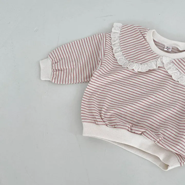 Baby Kid Girls Striped Tops Wholesale 231130124