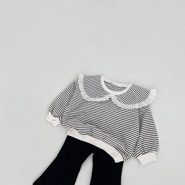 Baby Kid Girls Striped Tops Wholesale 231130124