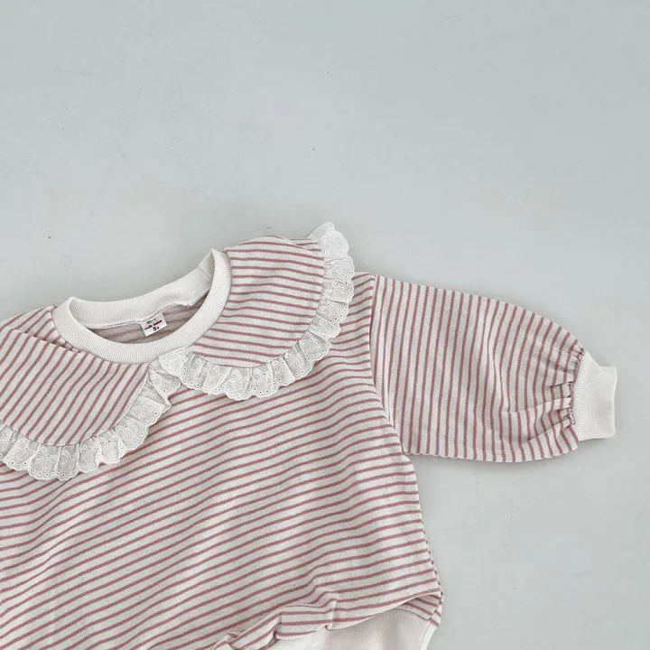 Baby Kid Girls Striped Tops Wholesale 231130124