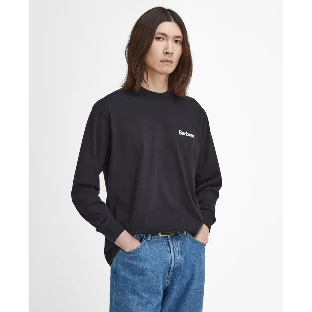 Barbour Baxter Oversized Long-Sleeved T-Shirt | Ingatestone Saddlery - Shop now!