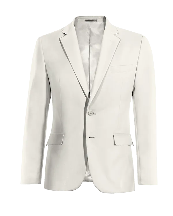  Blazer marfil slim fit