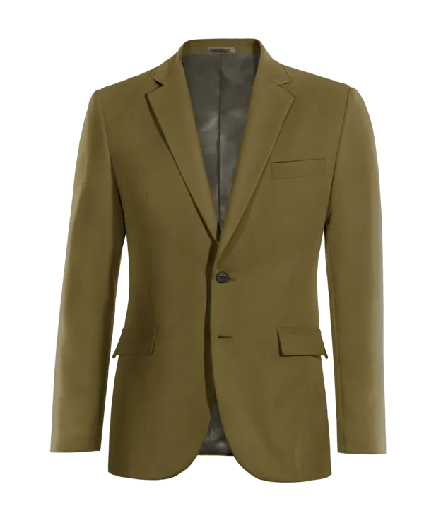  Blazer verde militar elástica de entretiempo