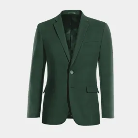  Blazer verde slim fit