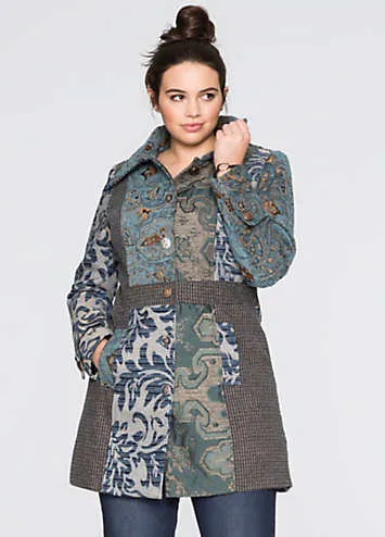 bonprix Hotchpotch Jacquard Coat