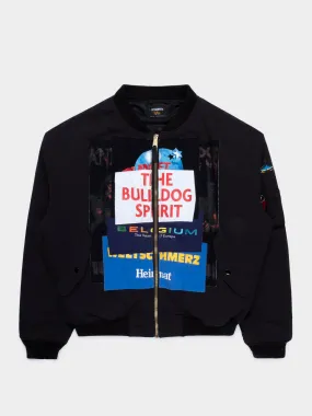 Bulldog Spirit Bomber Jacket - Results: Bulldog Motif Bomber Jacket