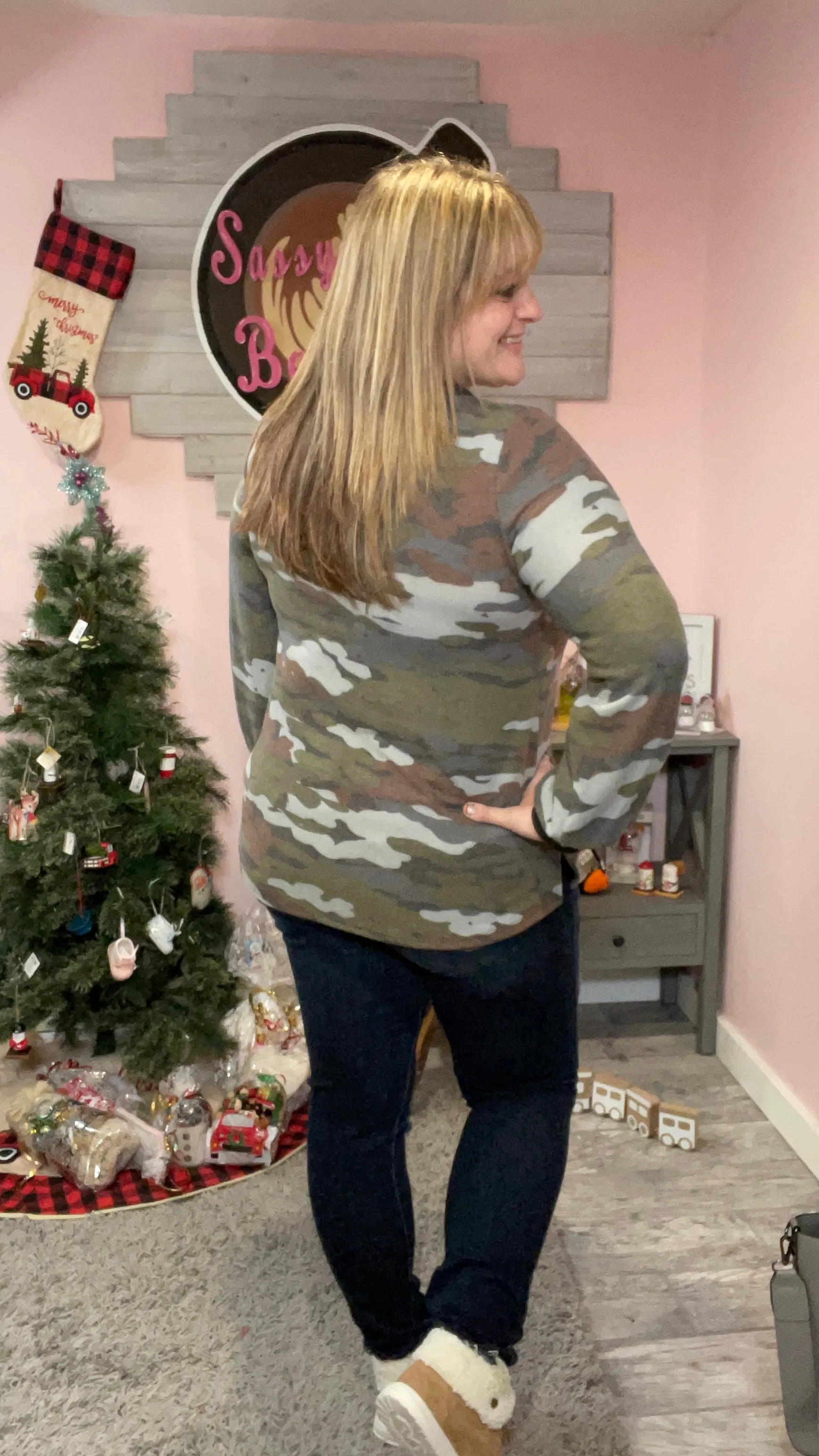 Camo Sweater