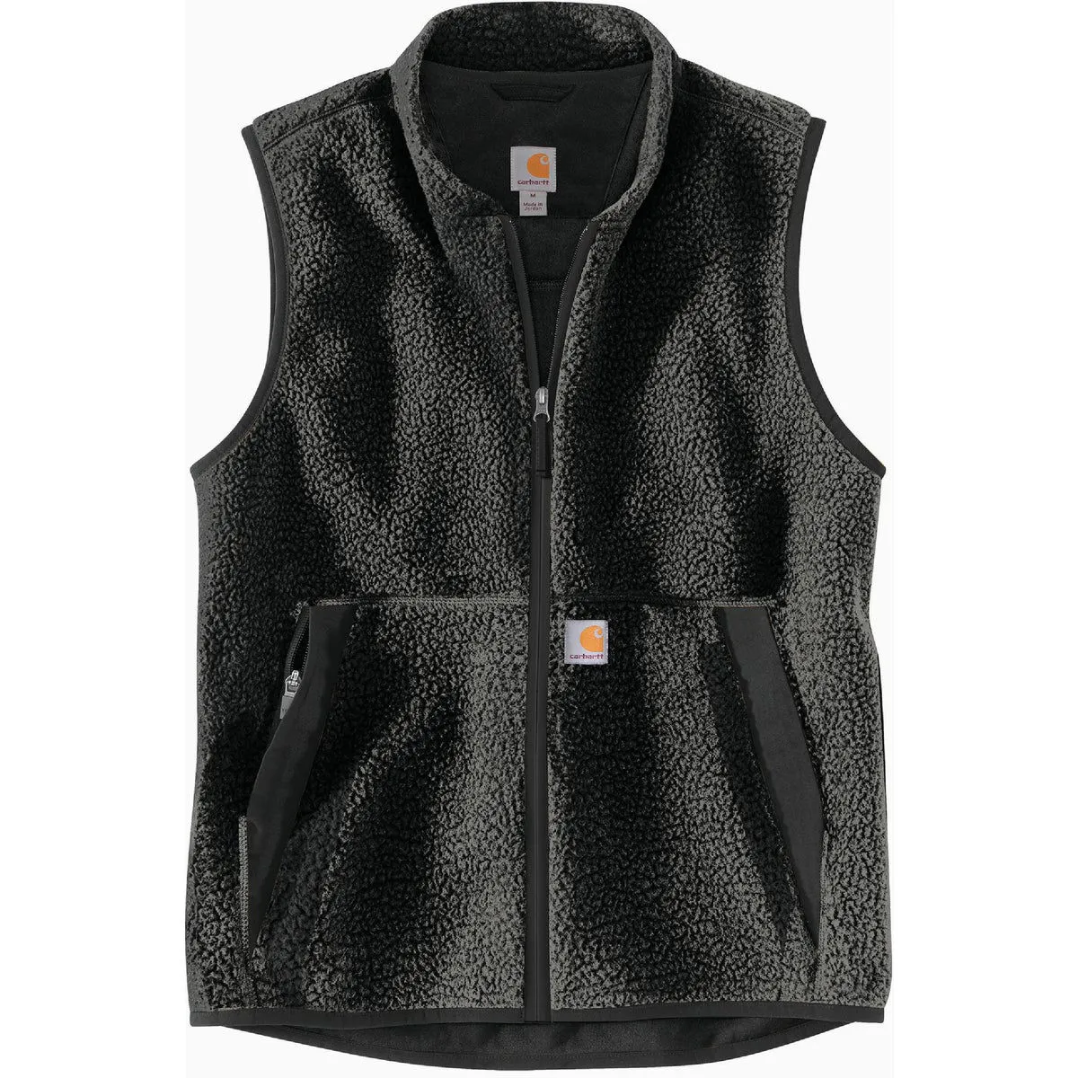 Carhartt Carhartt Men's 2XL Regular Granite Heather Fleece Vest, Relaxed Fit