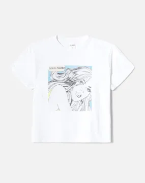 Classic Beach Please Tee - Optic White