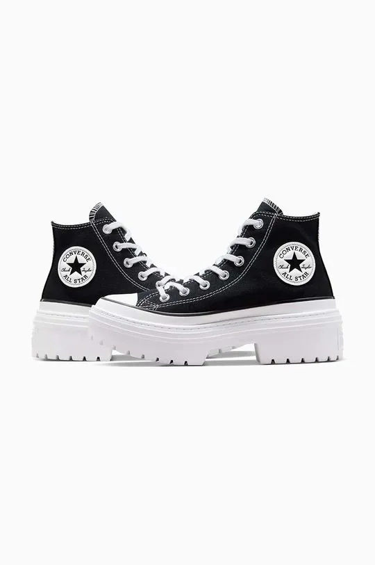 Converse trainers Chuck Taylor All Star Lugged Heel women's black color A08258C