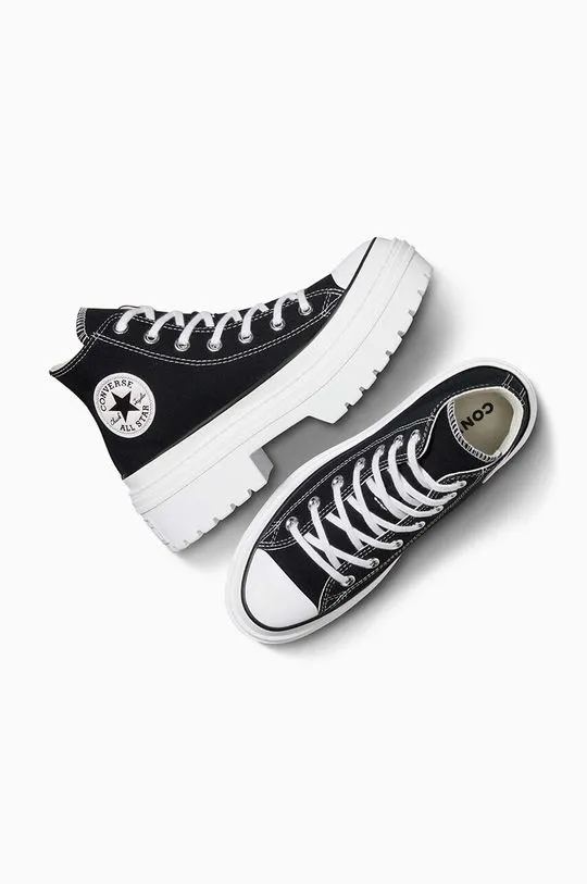 Converse trainers Chuck Taylor All Star Lugged Heel women's black color A08258C