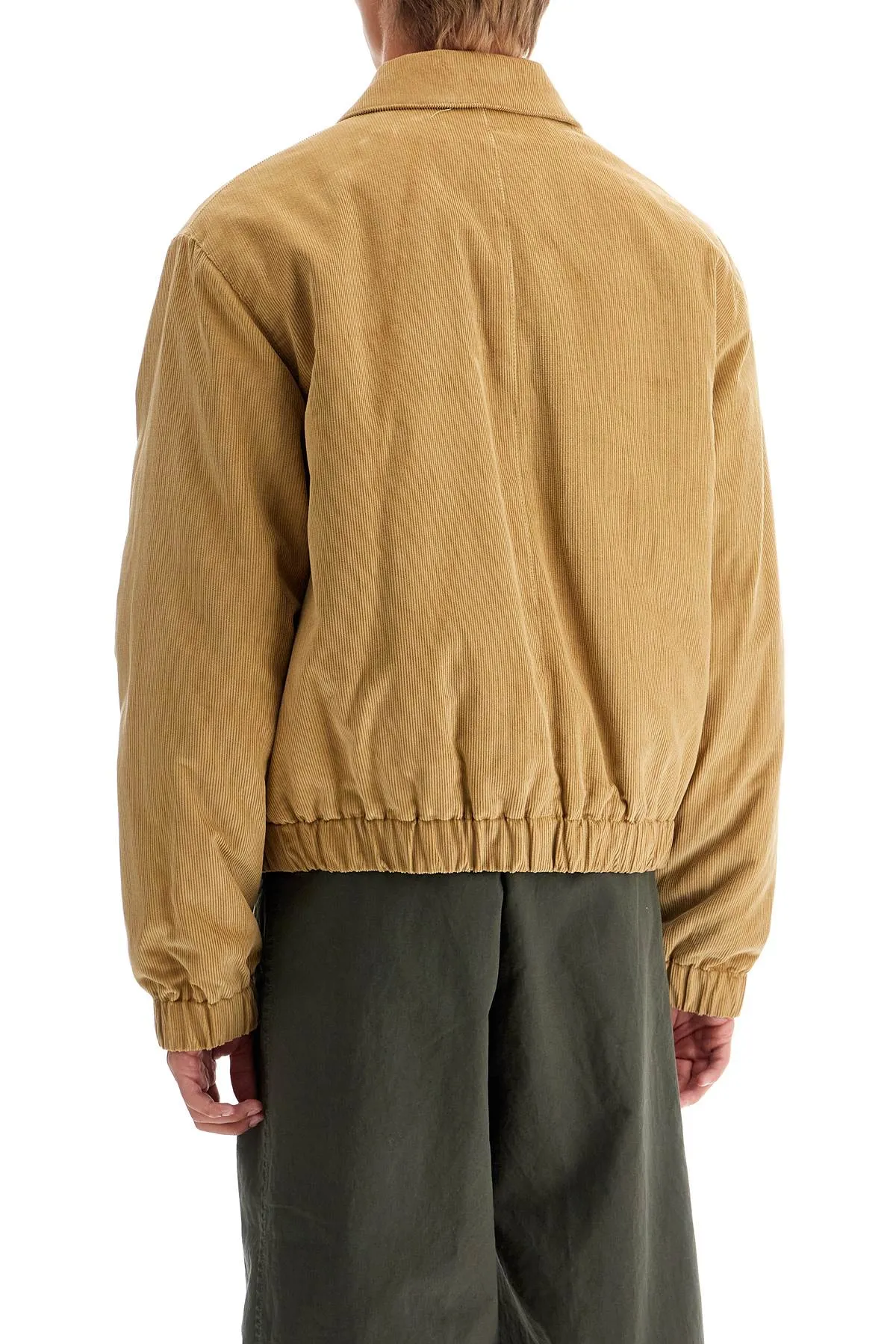 Corduroy bomber jacket - Product listing with optimized search engine results.