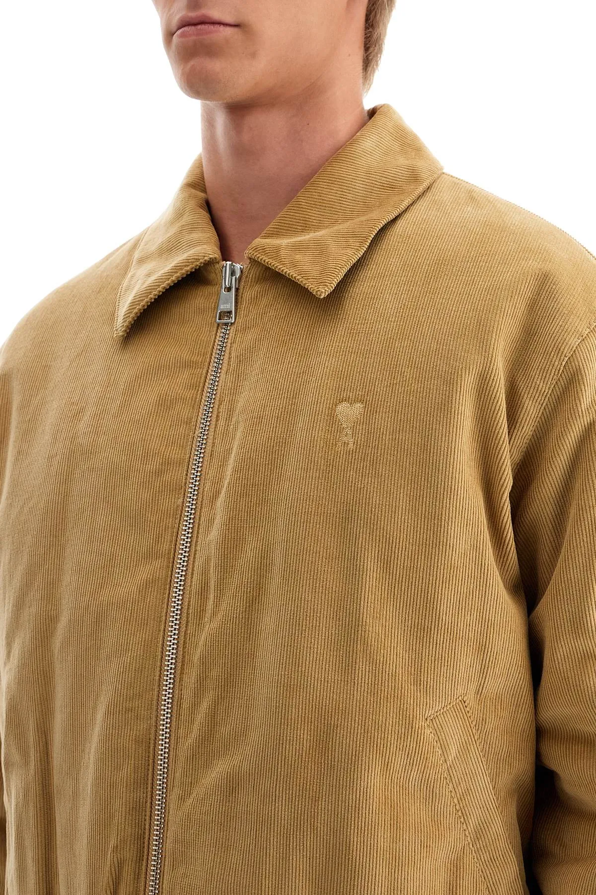 Corduroy bomber jacket - Product listing with optimized search engine results.