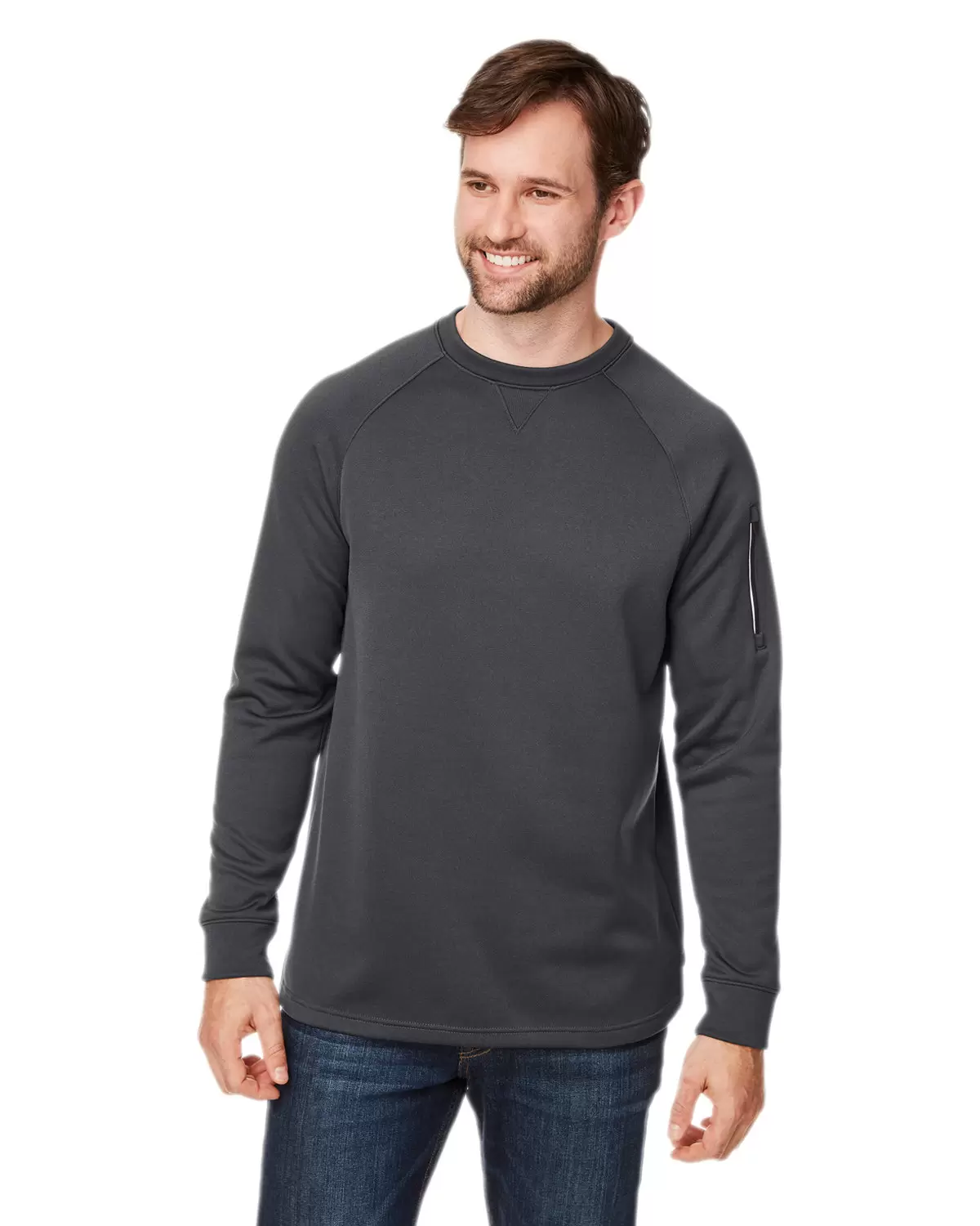 Core 365 CE800 Unisex Fusion ChromaSoft™ Fleece Crew Pullover SKU: CE800