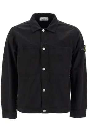 Cotton Ripstop Overshirt - Black (811511412)