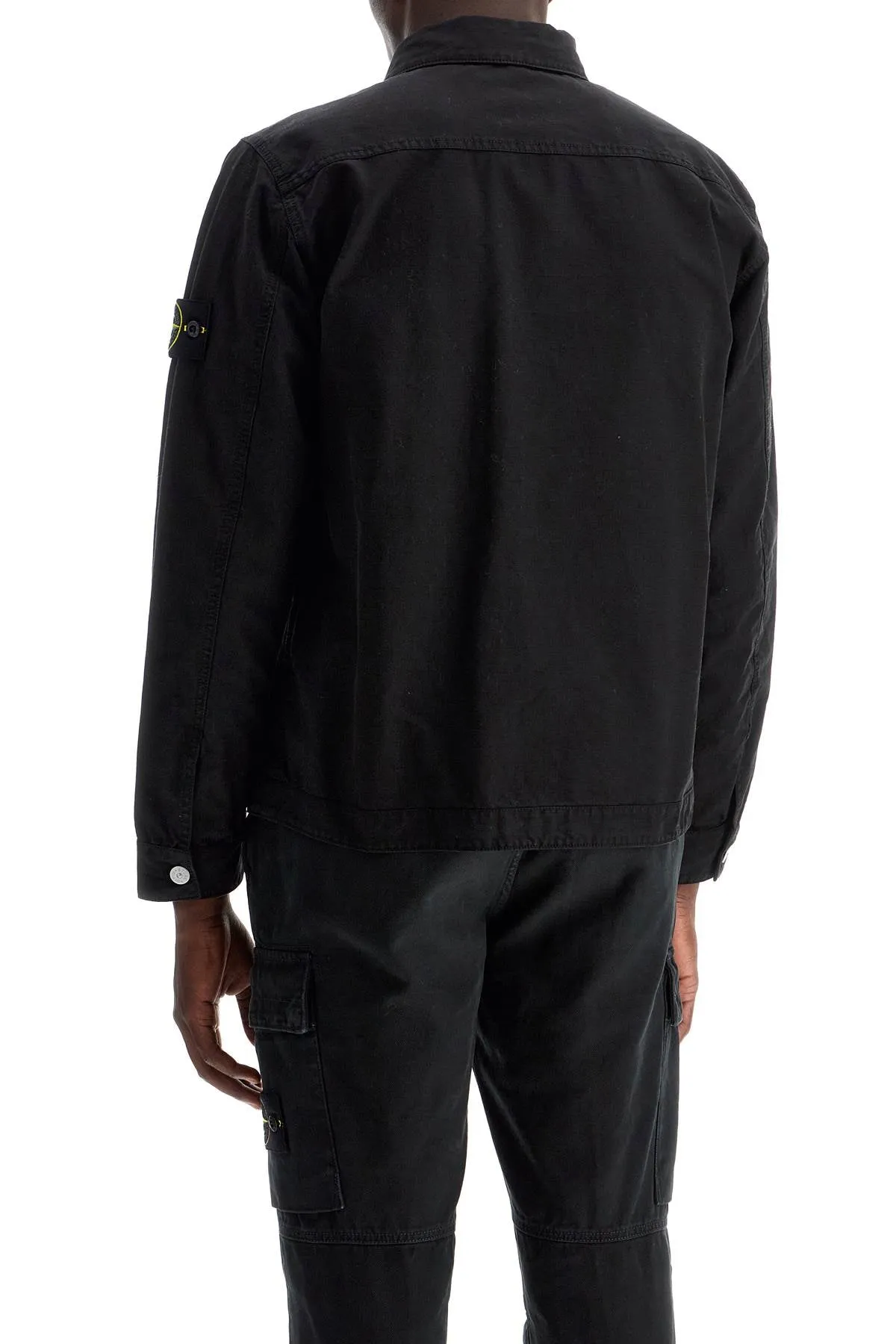 Cotton Ripstop Overshirt - Black (811511412)