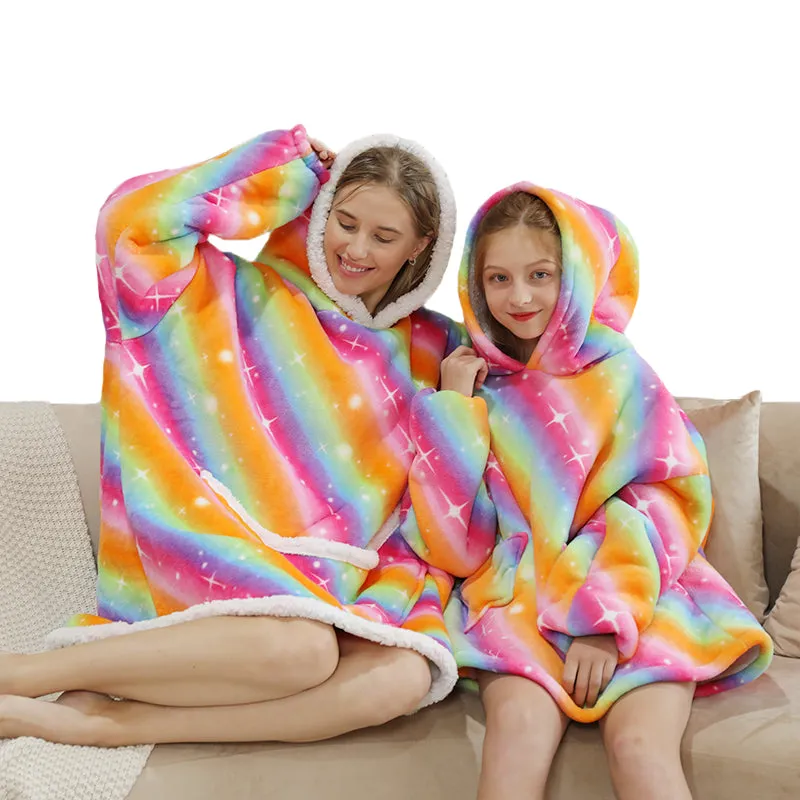 Cozy Hoodie Blanket Aura Stars - Unisex - Kids