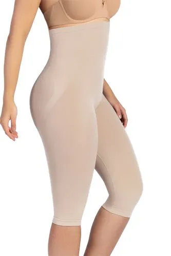 Curveez High-Waist Seamless Shaping Capri Leggings