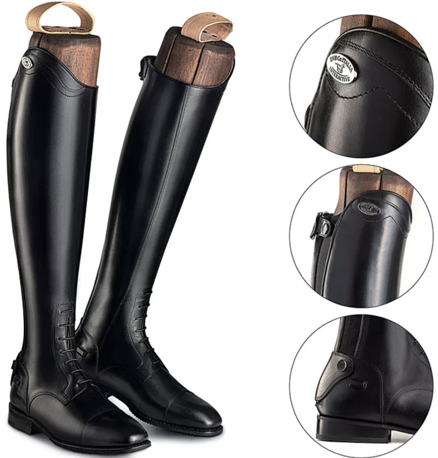 DeNiro Volare riding boots Black