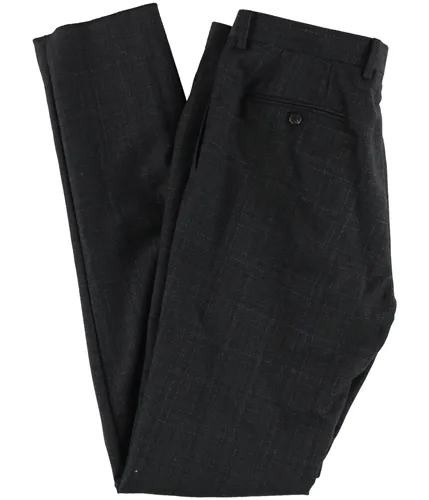 Dkny Mens Plaid Dress Pants Slacks, TW1