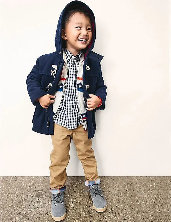 GAP Baby Blue Toggle Coat