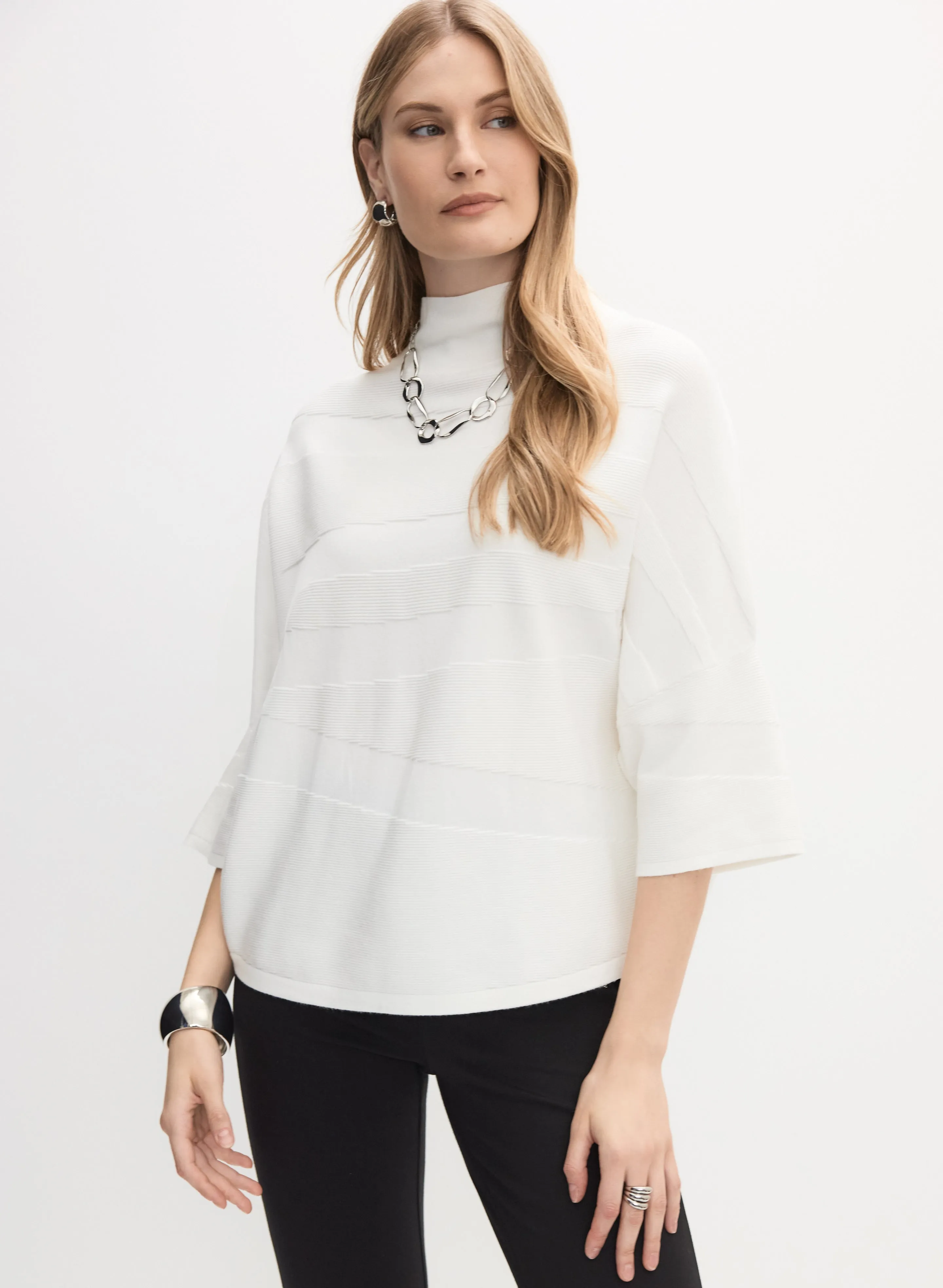 Joseph Ribkoff - Funnel Neck Sweater