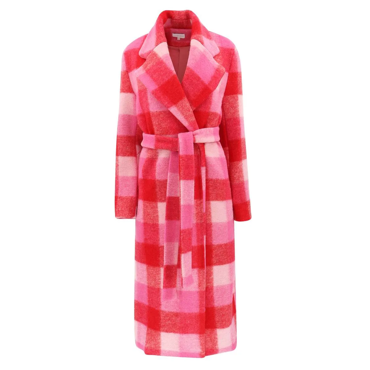 Josephine Coat - Pink Check