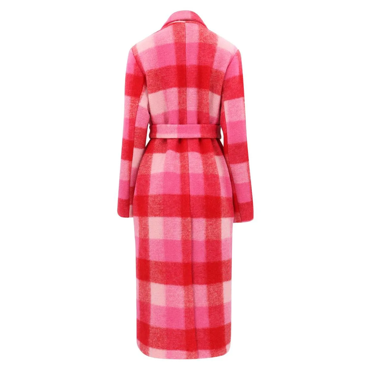 Josephine Coat - Pink Check