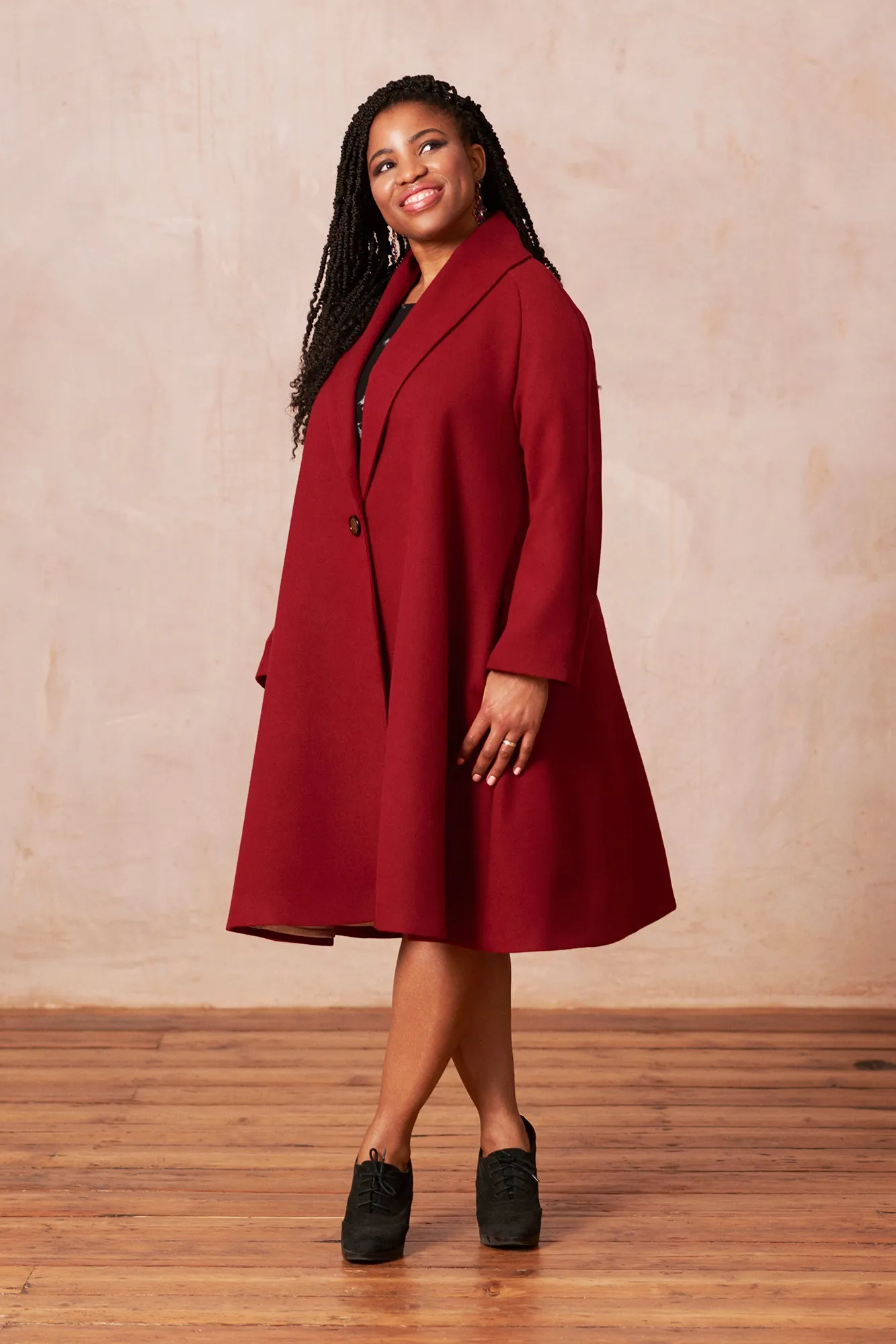 Juliet Coat Sewing Pattern PDF