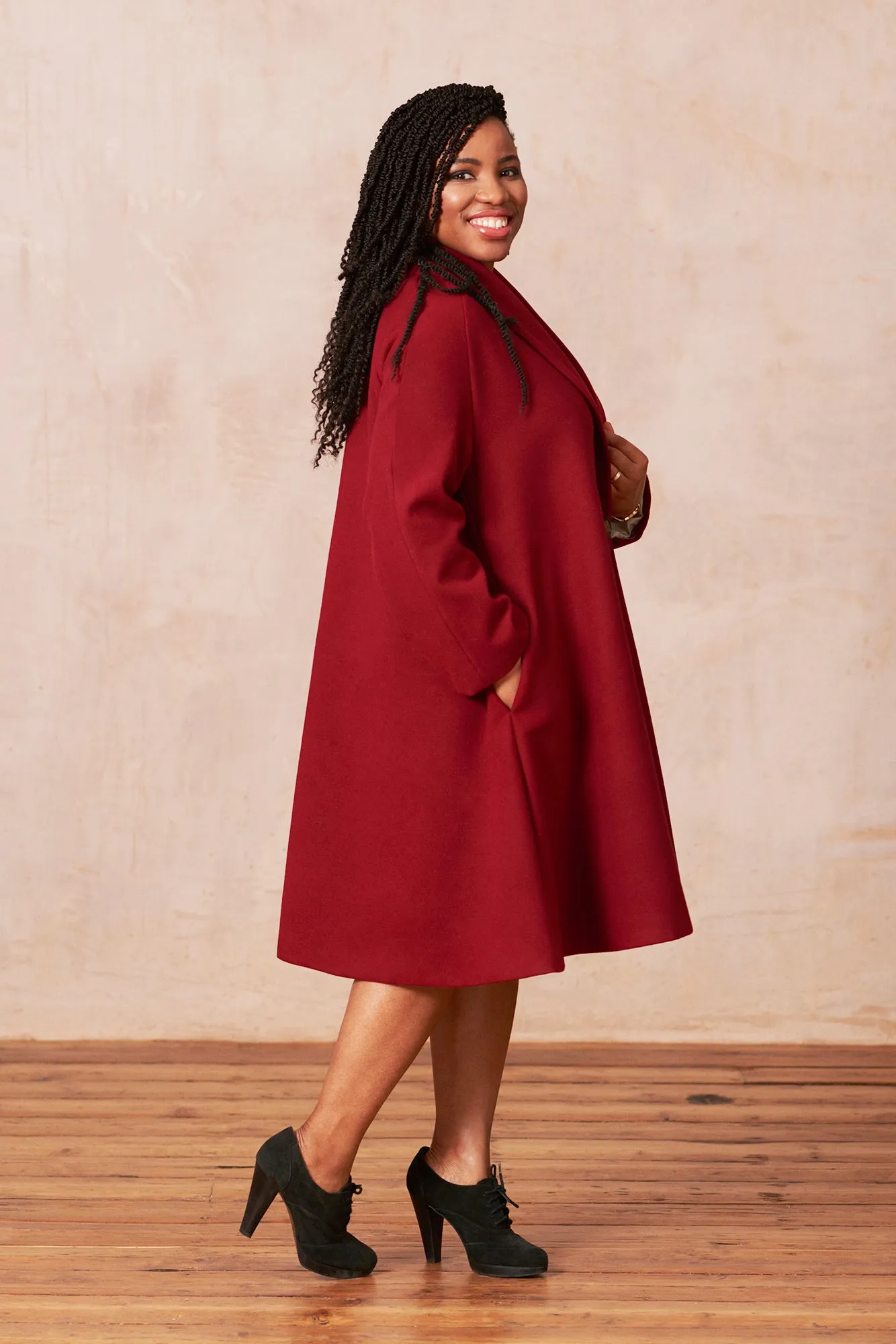 Juliet Coat Sewing Pattern PDF