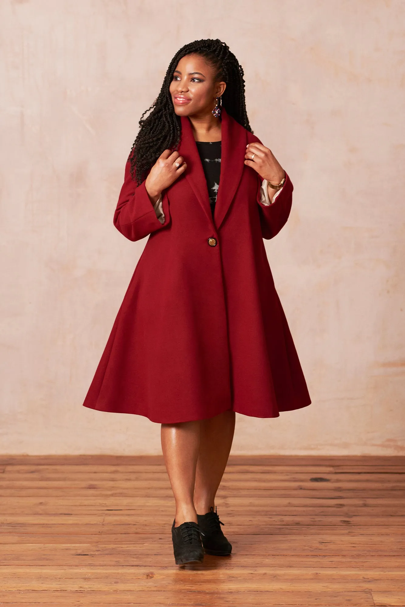 Juliet Coat Sewing Pattern PDF