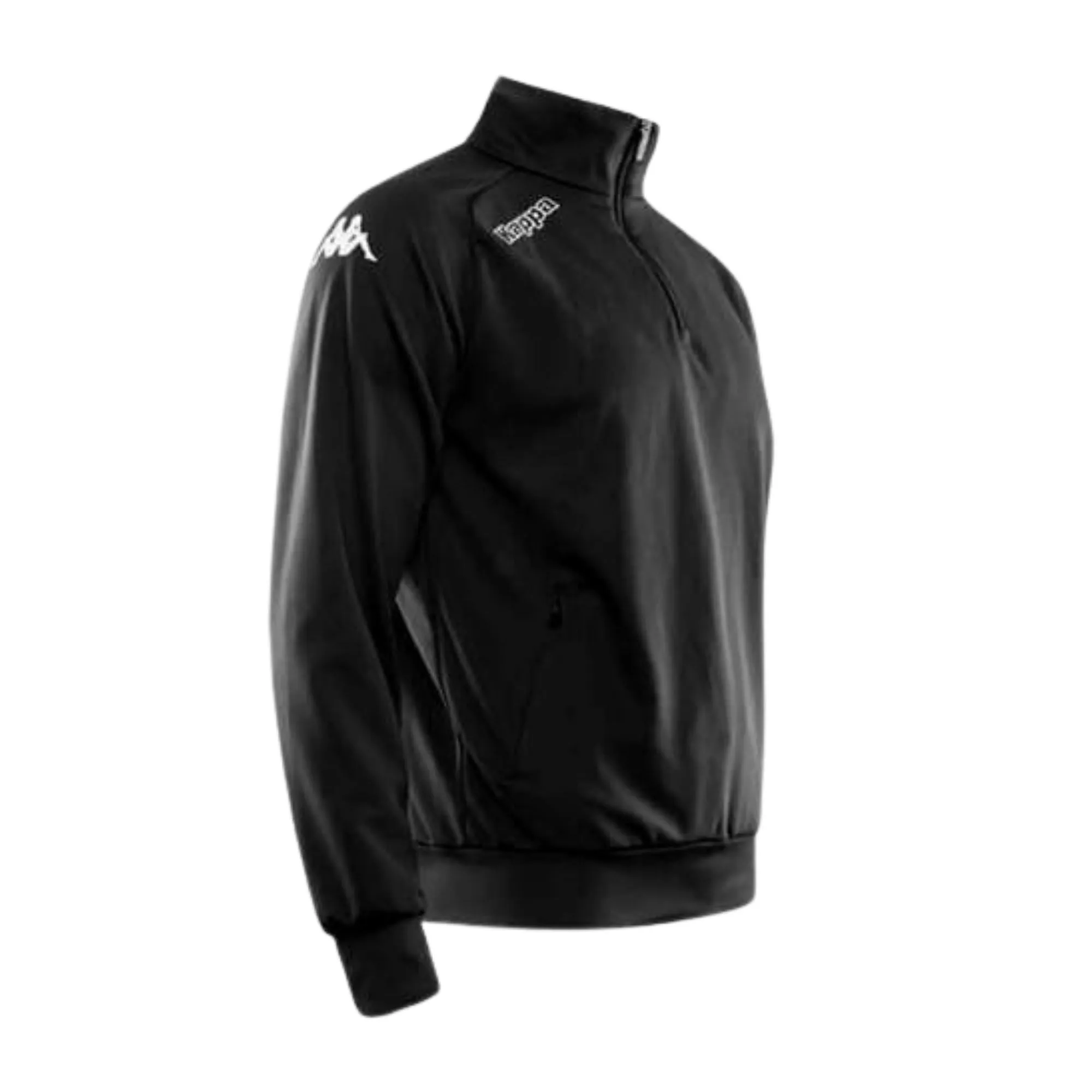 Kappa Track Jacket 1/4 Zip Black