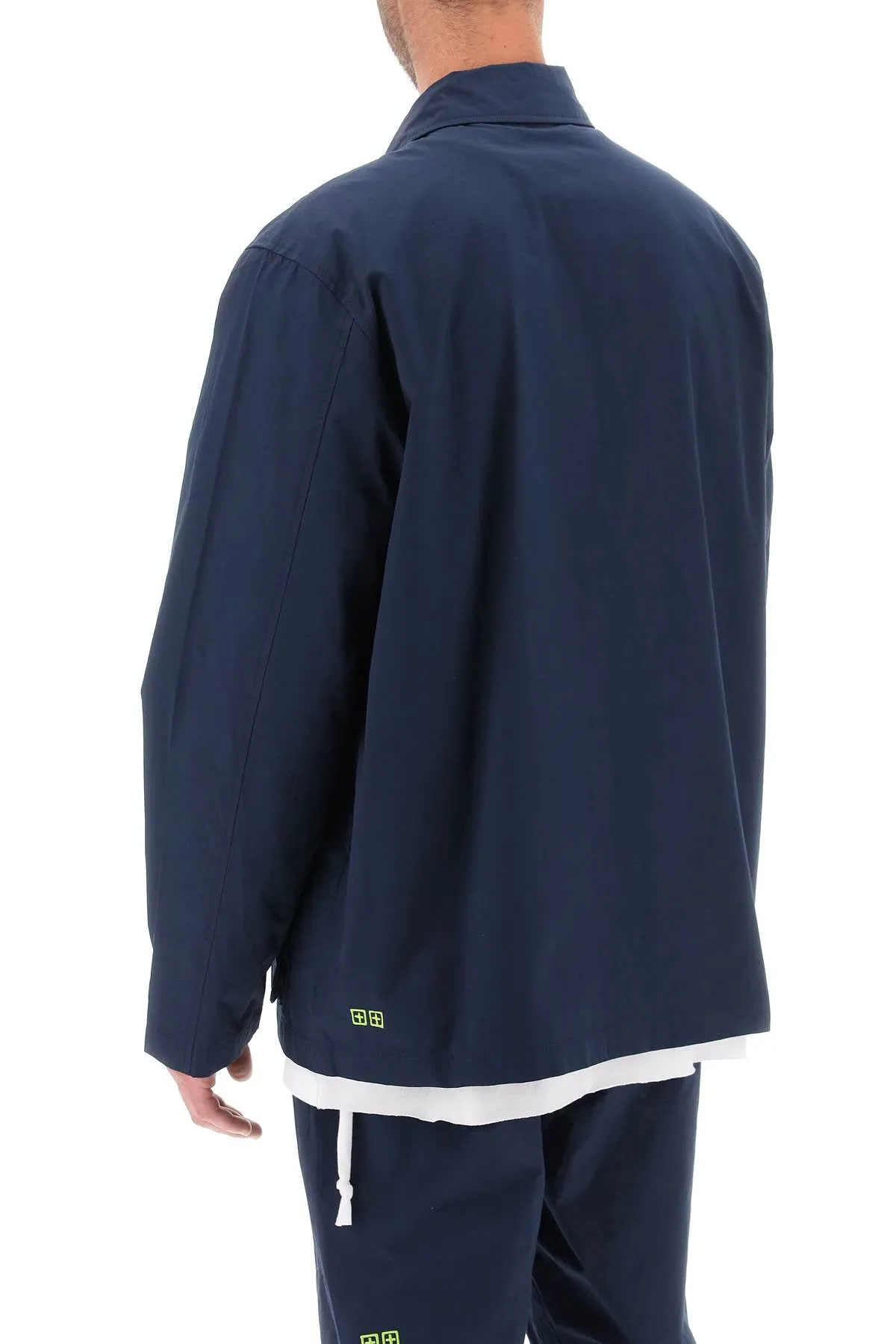 Ksubi navy technical cotton jacket MPF23JK007 detonate