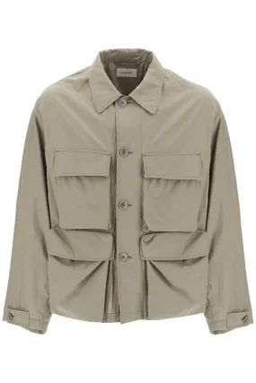 Lemaire lightweight jacket with multiple pockets.