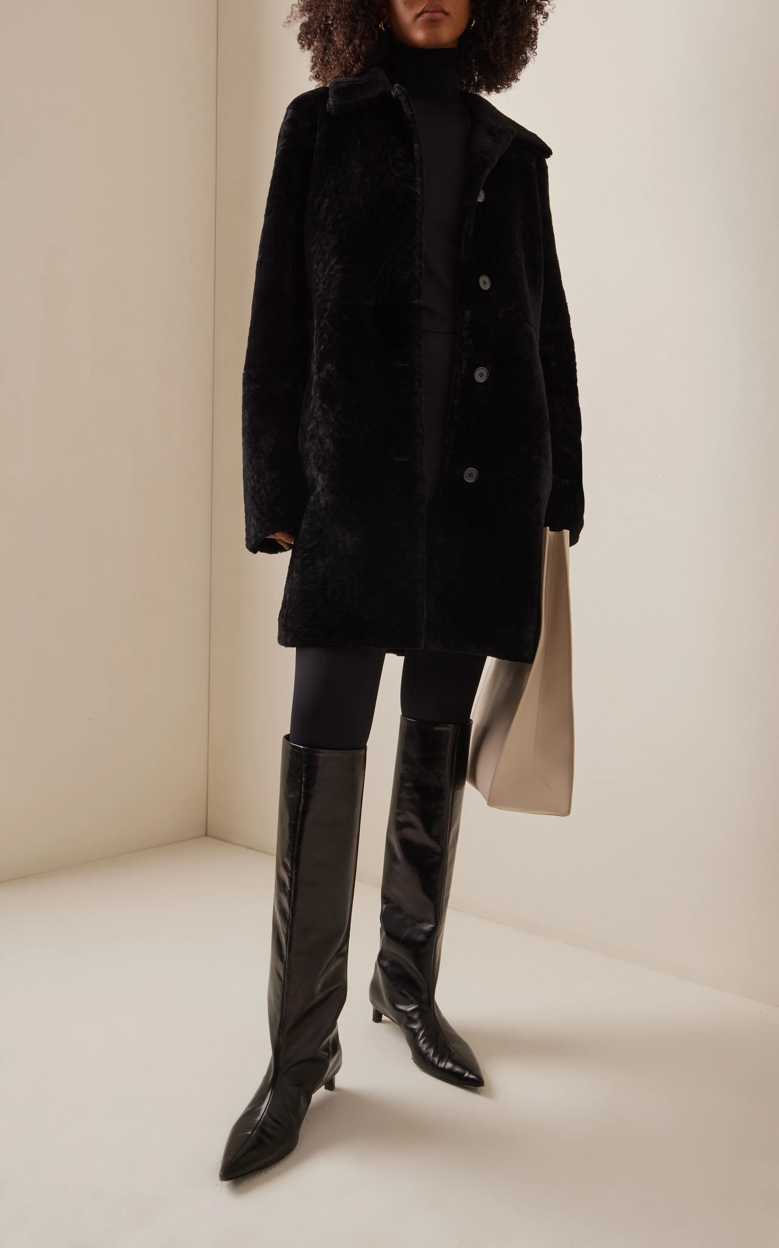 Loulou Studio Shearling Coat