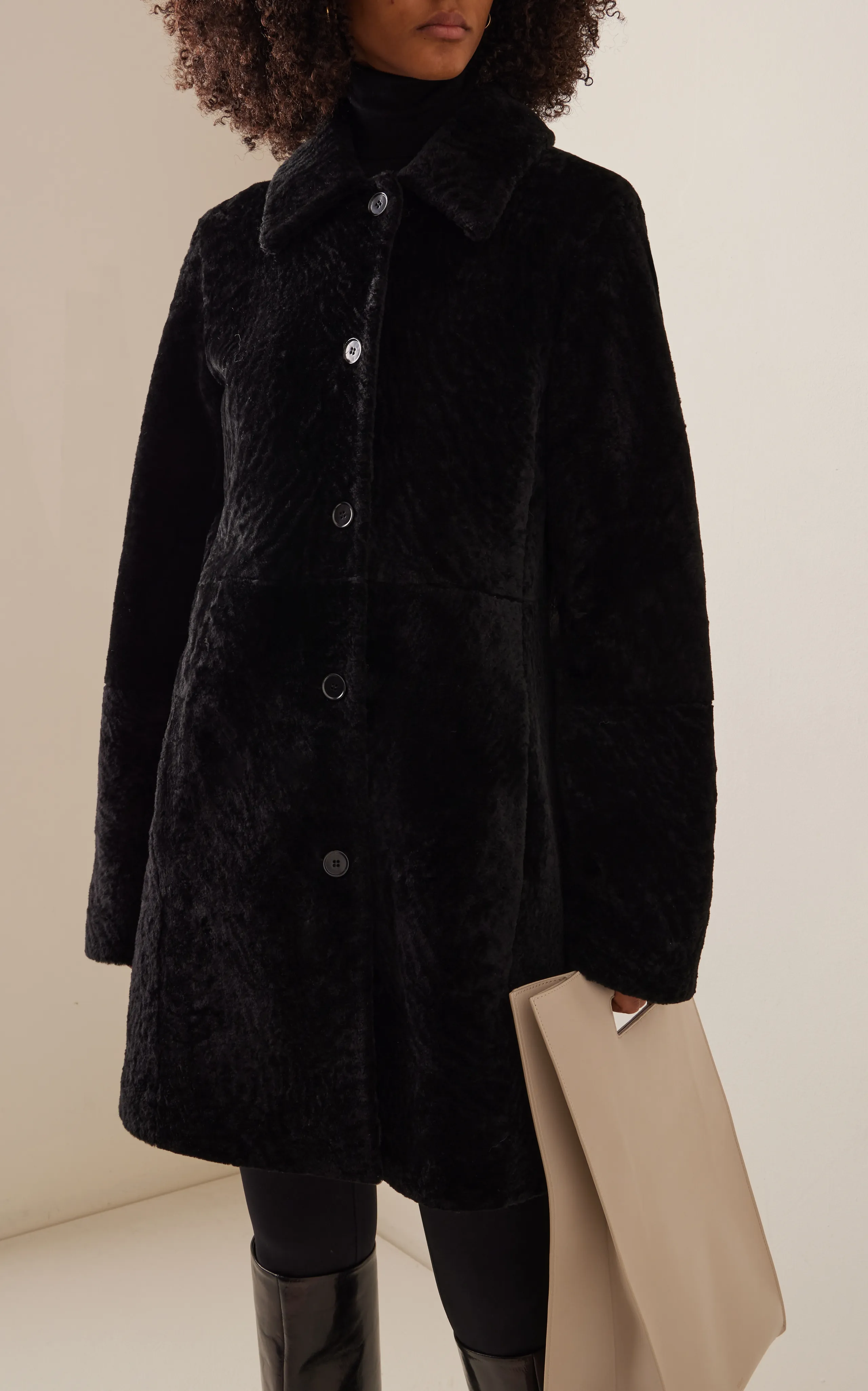 Loulou Studio Shearling Coat