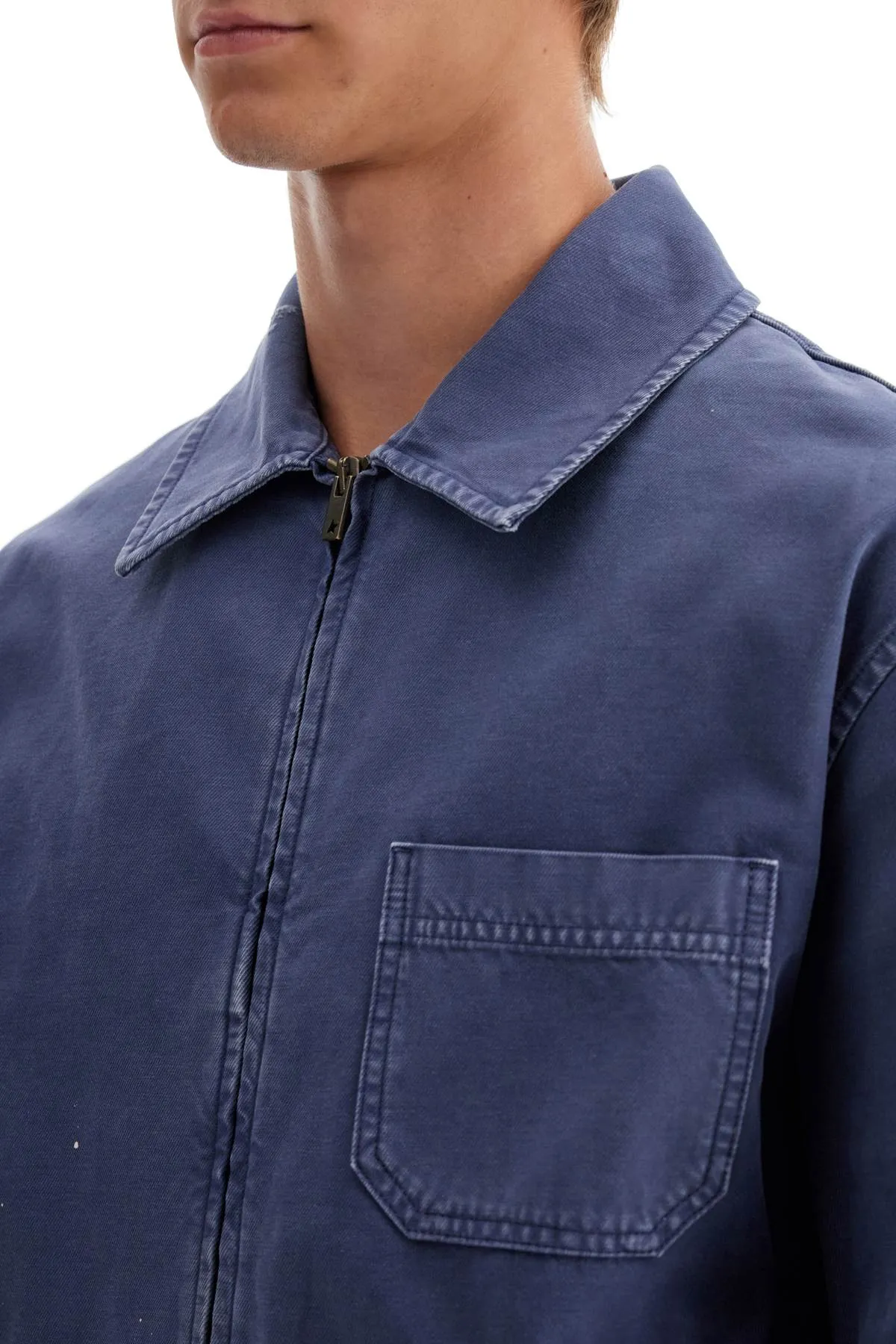 mackenzie workwear blue shirt